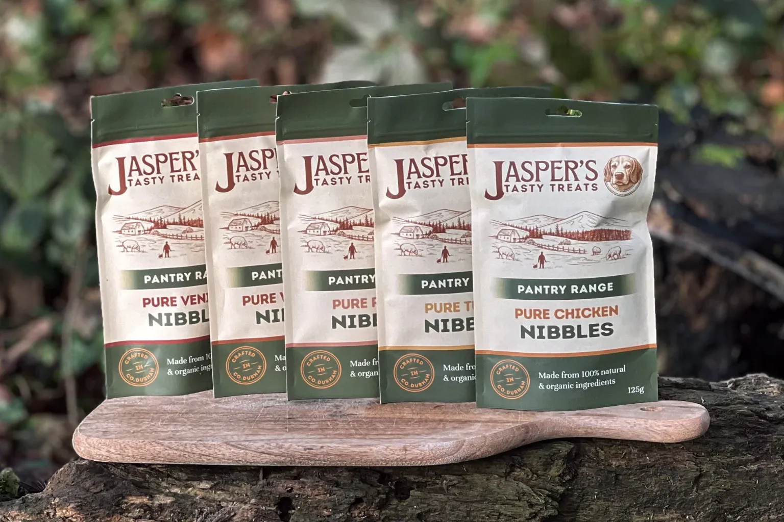 Packaging Design for Dog Treats Company cover image
